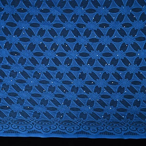 Vải ren nylon Hotfix