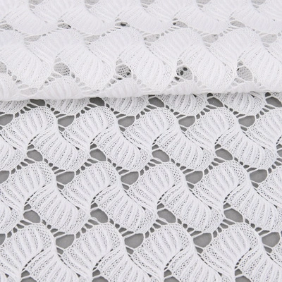 Polyester tricot lace fabric