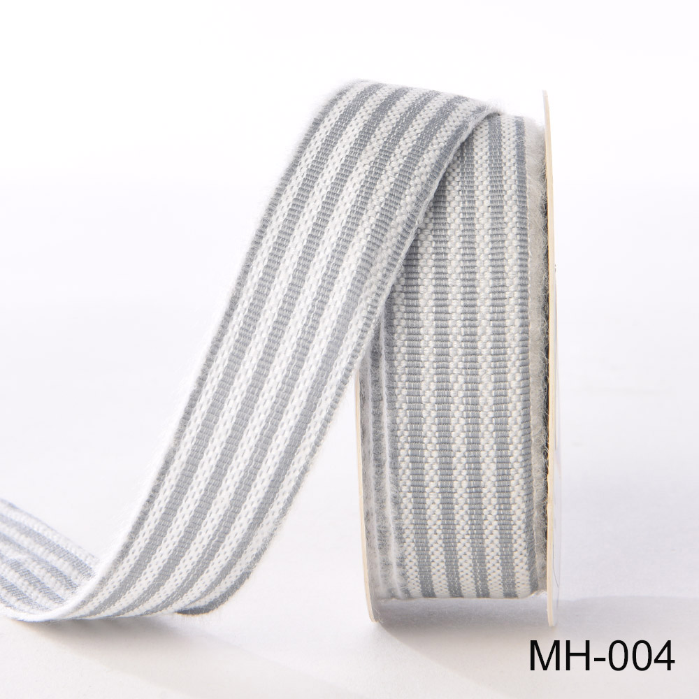 grey and white stripe ribbon grey and white stripe ribbon
