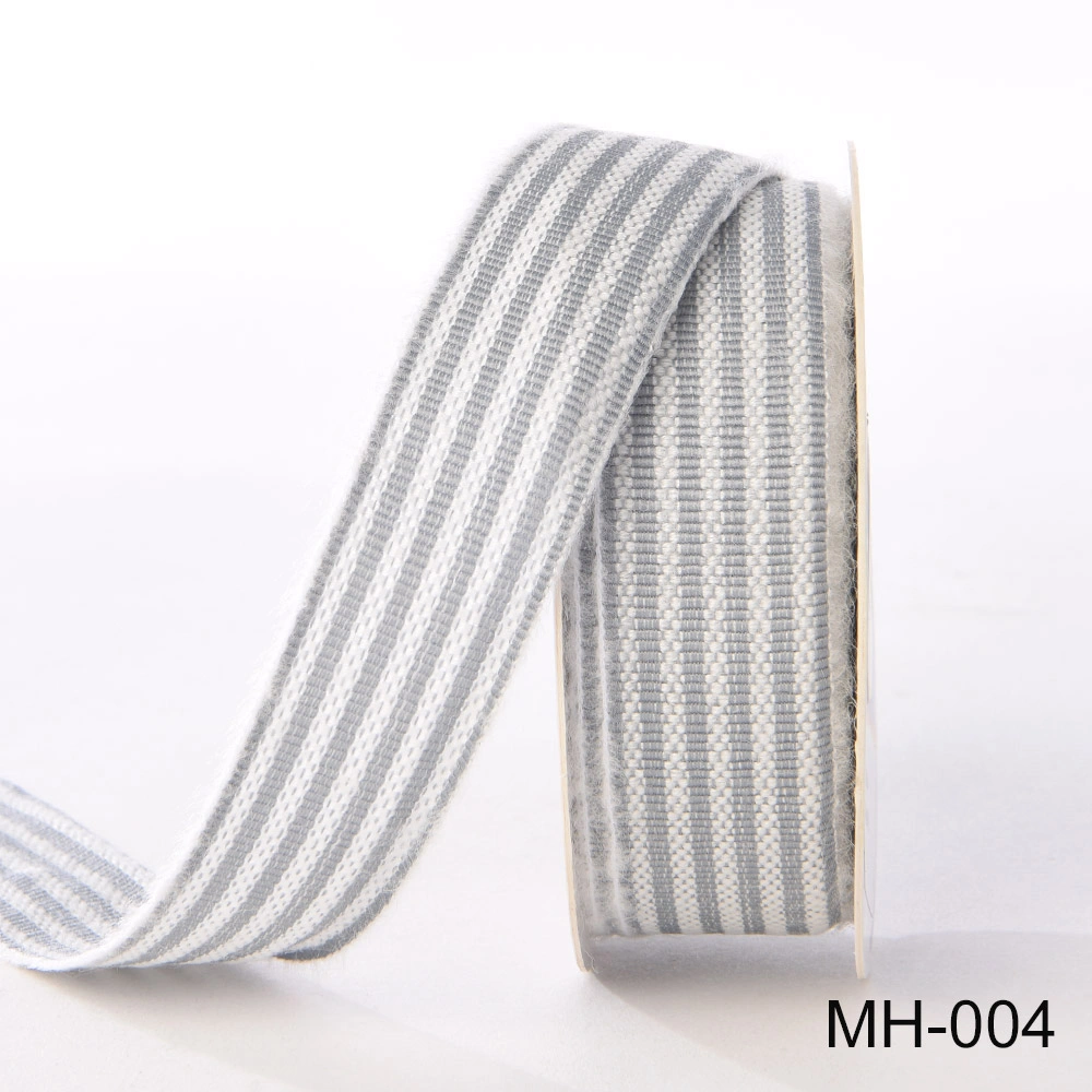 grey and white stripe ribbon grey and white stripe ribbon