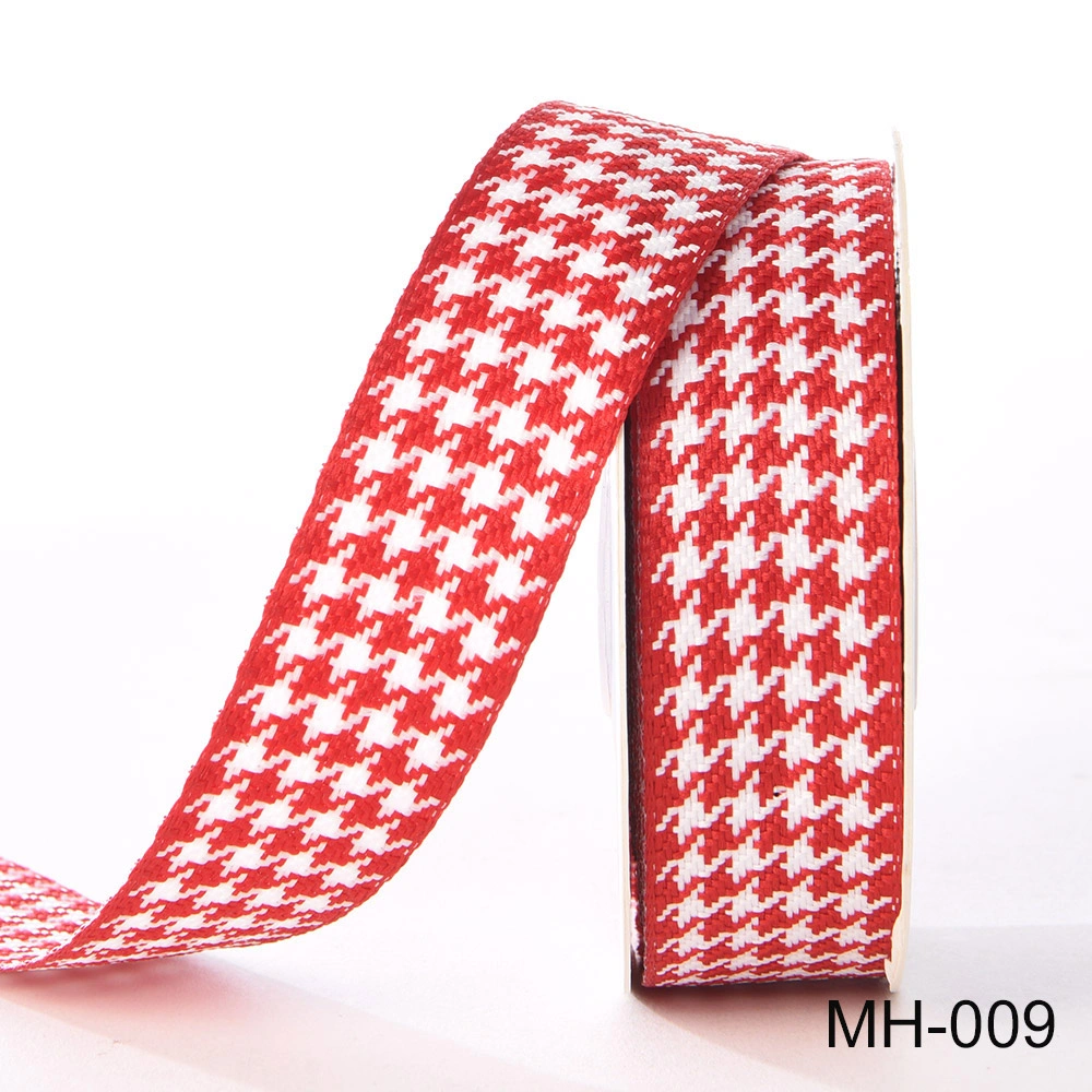 10Yards 25MM 38MM Houndstooth Lattice Ribbons For Hair Bows DIY Crafts  Wedding Decorate Handmade YM2021120604