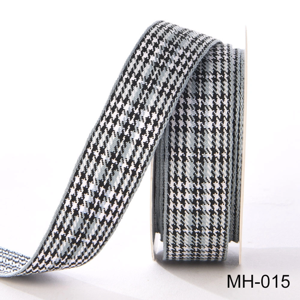 plaid houndstood ribbon plaid houndstood ribbon