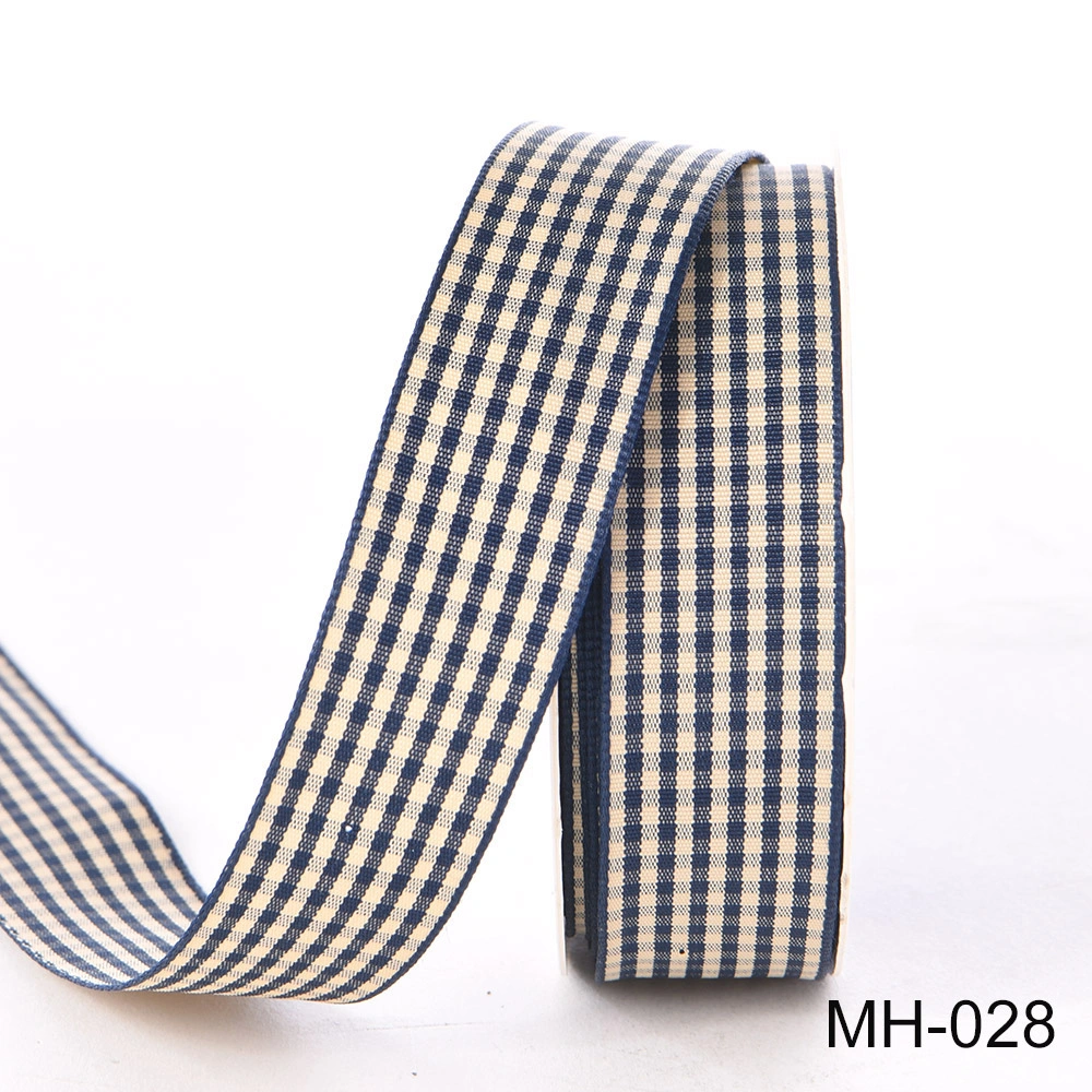 navy blue plaid ribbon navy blue plaid ribbon