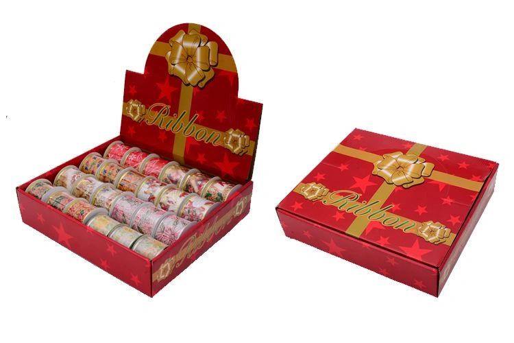 Christmas ribbon packing Christmas ribbon packing