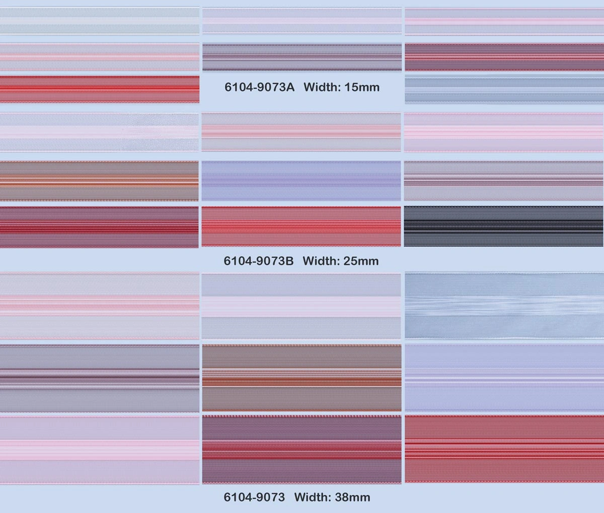 6104 9073 color card