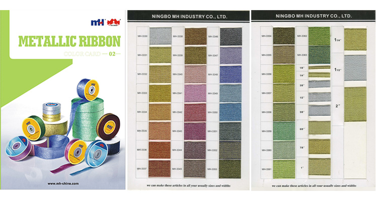 metallic ribbon color card metallic ribbon color card