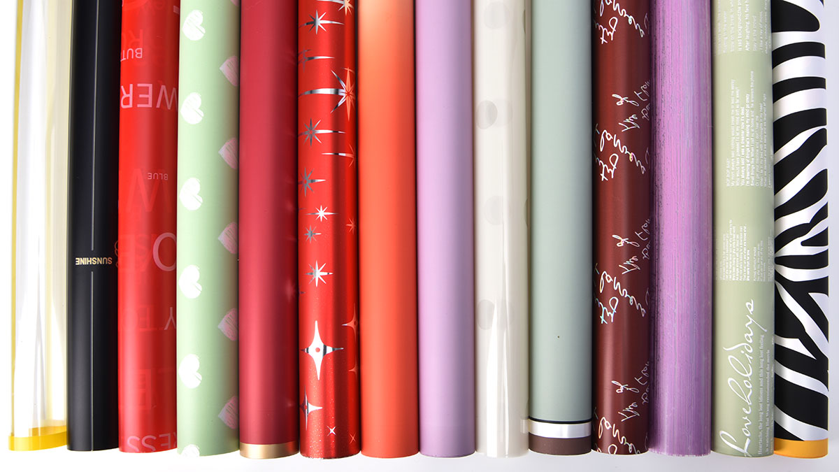 OPP Flower Wrapping Paper