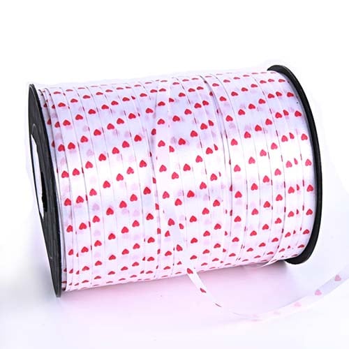 Printed balloon curling ribbon