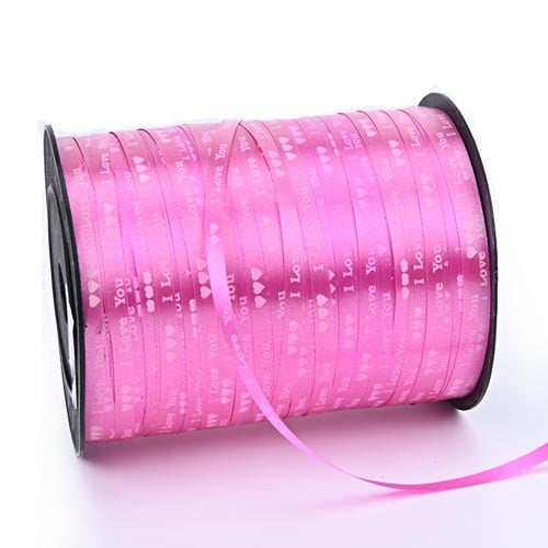 Love Printed balloon curling ribbon