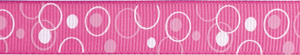 printed grosgrain ribbon