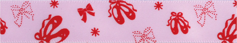 printed satin ribbon