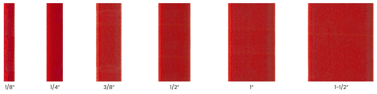 velvet ribbon width customization