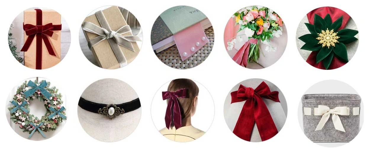 velvet ribbon application velvet ribbon use