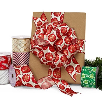 Christmas tree ribbon packaging Christmas tree ribbon