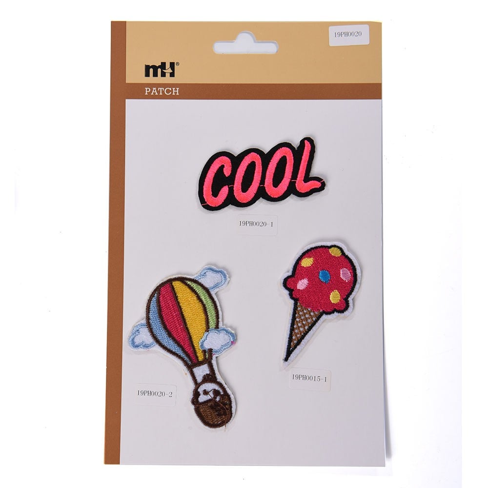 mixed sew on embroidered patches 19ph0020