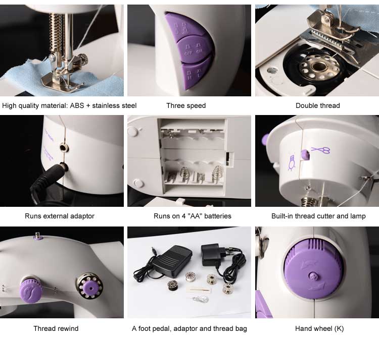 201 type 4 in 1 mini sewing machine