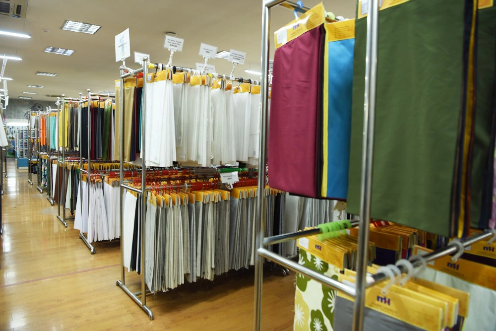 Show Room of Fabric