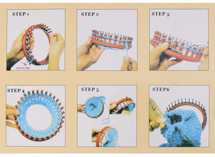 Plastic Round Knitting Loom Set