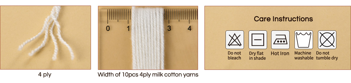 Milk Cotton Yarn 2 1