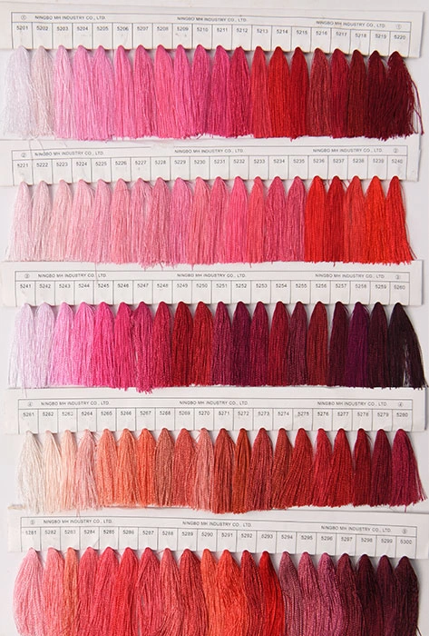 embroidery thread color card embroidery thread Color Card