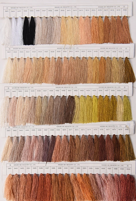 embroidery thread color card embroidery thread Color Card