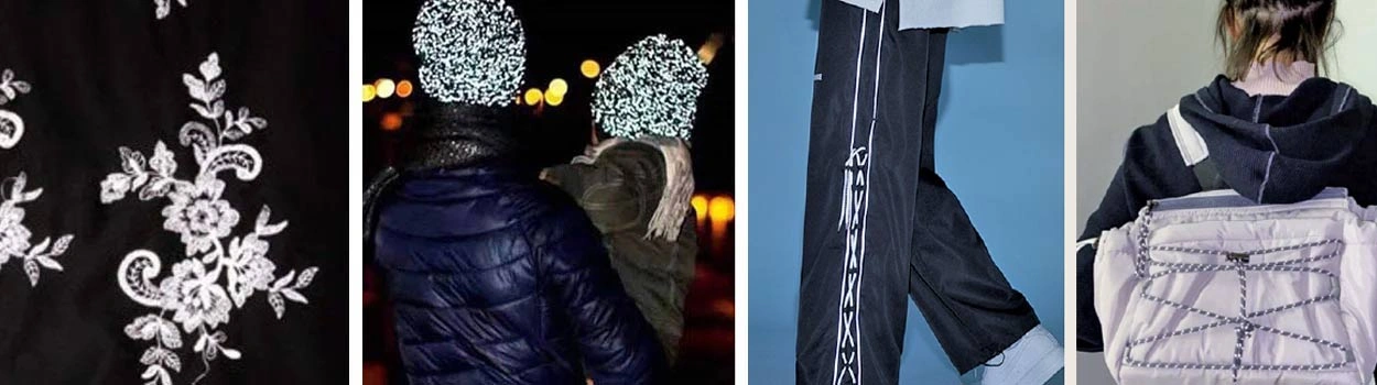 The patron saint of night walkers: Reflective Yarn lights up the city at night The patron saint of night walkers: Reflective Yarn lights up the city at night