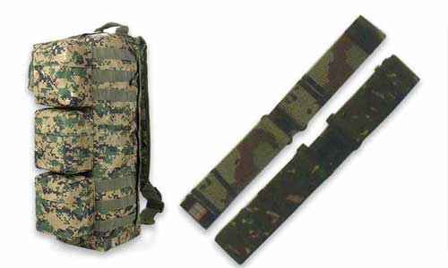 camouflage military webbing