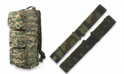camouflage military webbing