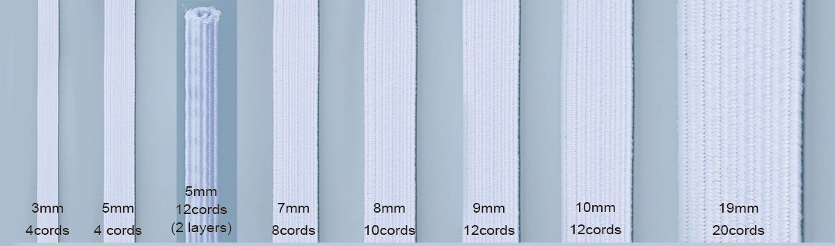 Elastic Braid types