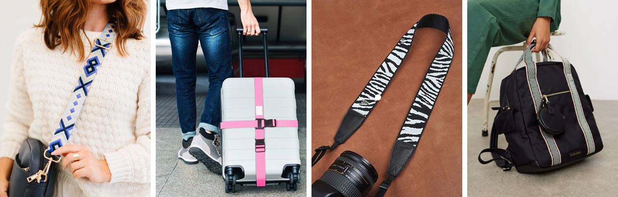 polyester jacquard bag strap polyester jacquard bag strap application