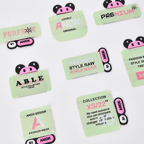 Silicone labels