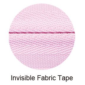 invisible nylon zipper tape style
