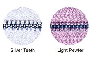 metal zipper teeth type metal zipper teeth type