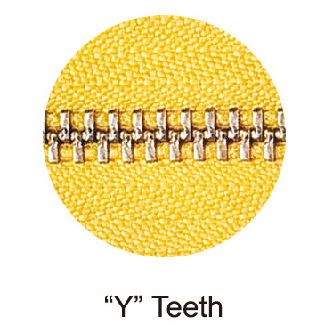 metal zipper teeth type metal zipper teeth type