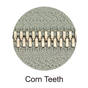 metal zipper teeth type metal zipper teeth type