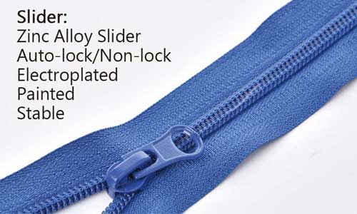 nylon zippers