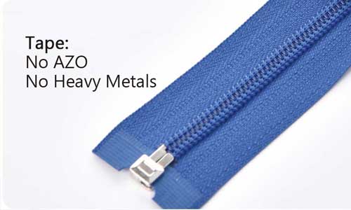 nylon zippers