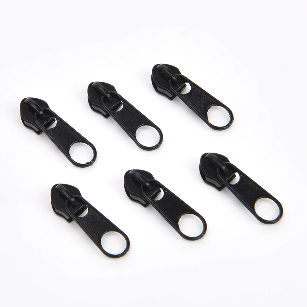 black 6pcs long pull slider
