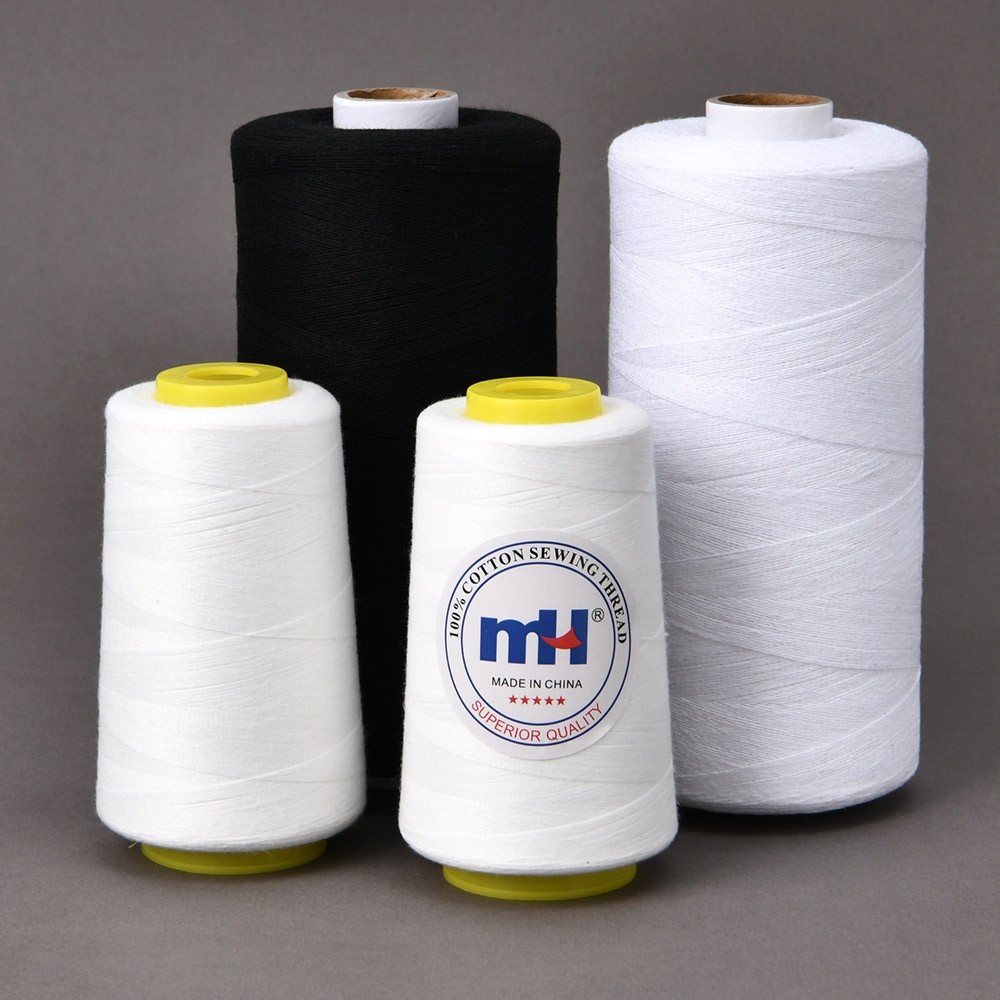 100 Cotton Sewing Thread,Nature Cotton Thread/Mercerized