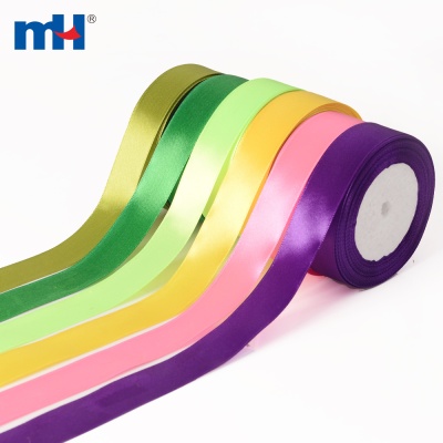 1 Inch Polyester Satin Ribbon Single Face