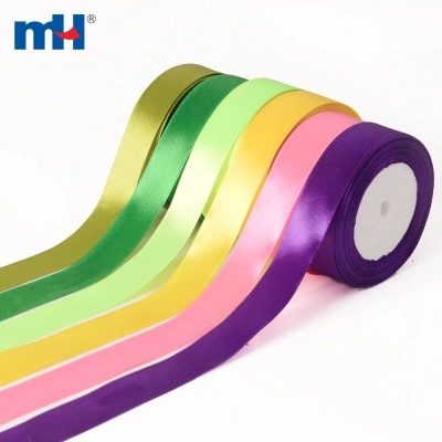 1 Inch Polyester Satin Ribbon Single Face