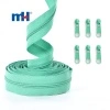 #4 Bobina de cadena de nylon con cremallera continua