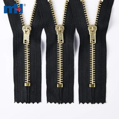 #5 Closed End Brass Zipper