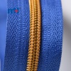 0222-5a-1 #5 open end gold teeth zipper