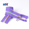 nylon rainbow teeth zipper