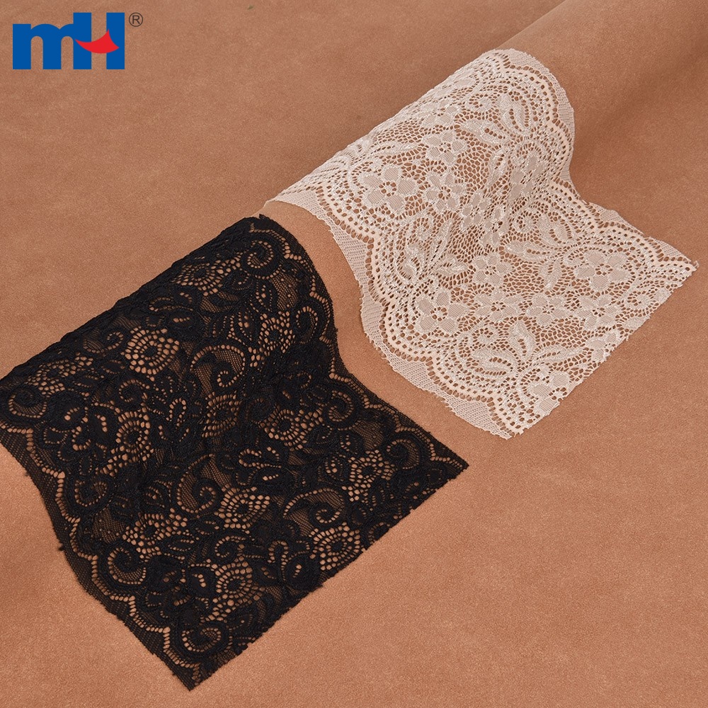 Black Lace Trim Roll Sewing Lace Ribbon, Assorted Lace Fabric for