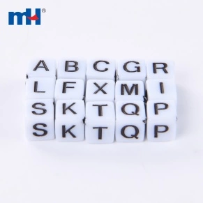 Round and Square Word Beads