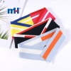 Striped Knit Rib Collar