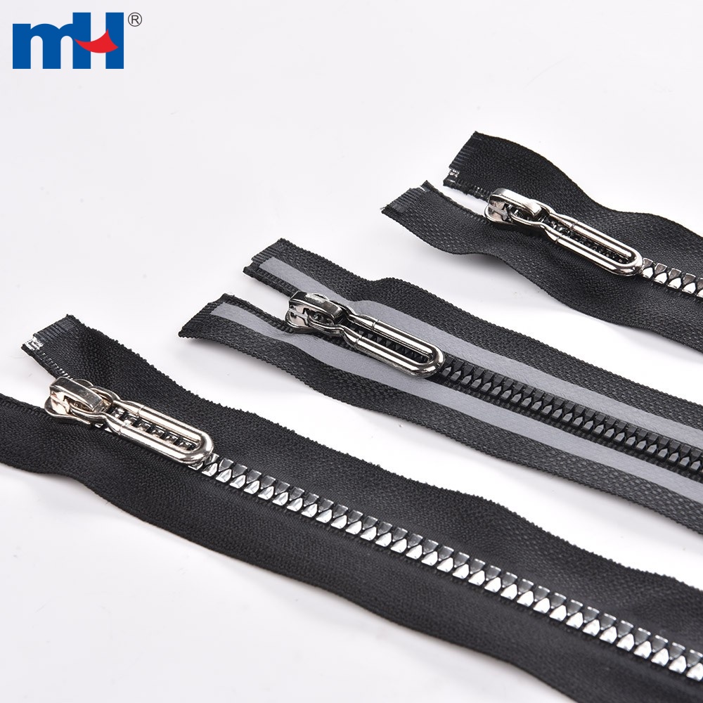 Resin Zipper in Various Color for Apparel