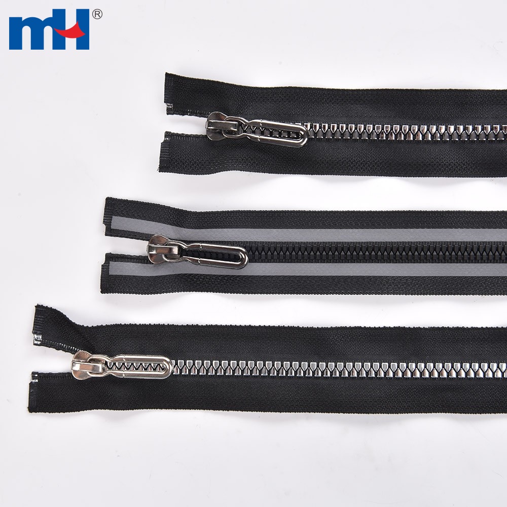 Resin Zipper in Various Color for Apparel